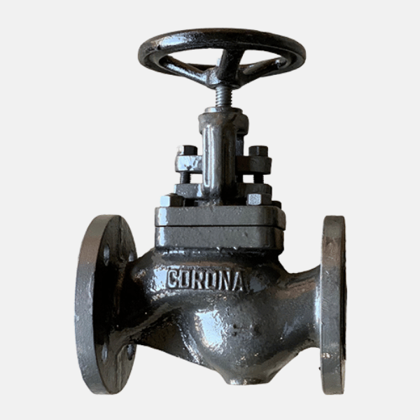 CAST IRON GLOBE STEAM STOP VALVE (Flanged)