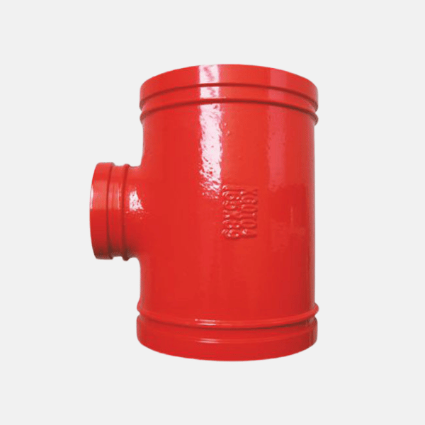 Grooved Reducing Tee