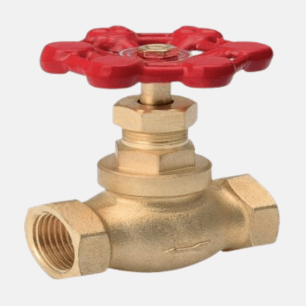 GUN METAL WHEEL VALVE (Screwed)