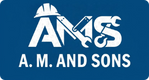 A.M and Sons Logo