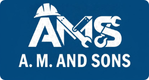 A.M and Sons Logo