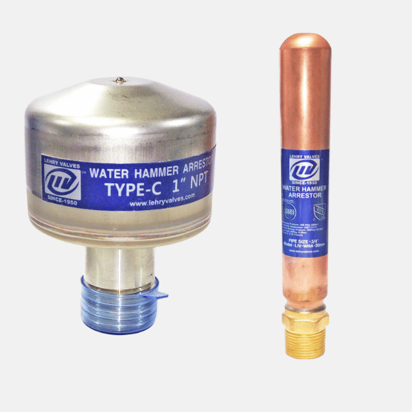 Water Hammer Arrestors