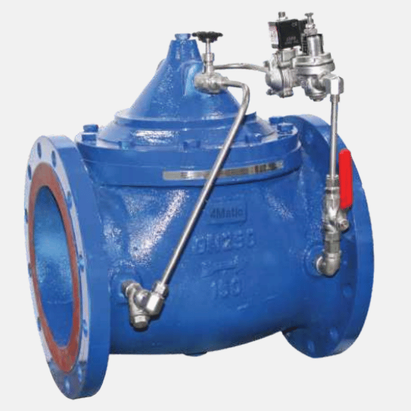 Solenoid on / off type flow control valve