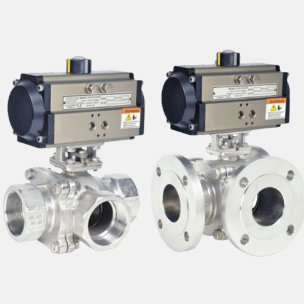 CW Series C Way 3 Way Ball Valve