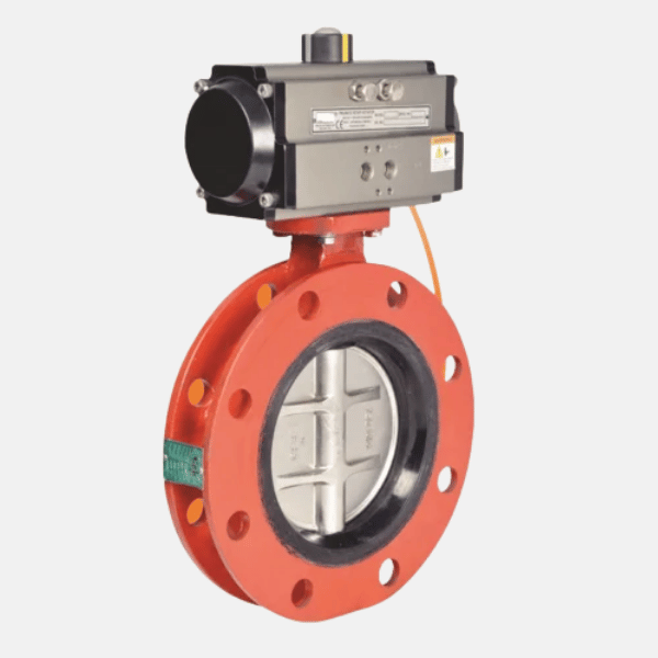 Wafer Type Double Flange Butterfly Valve